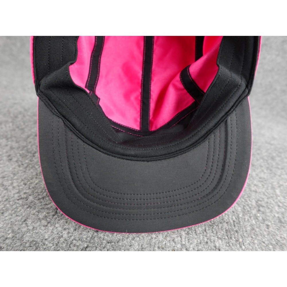 Nike AW84 Dri‎ Fit 5 Panel Hat Cap Pink Fuchsia Reflective Swoosh Running Golf - Picture 6 of 7